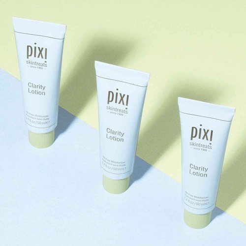 Pixi Clarity Lotion | Oil-Free, Pore Minimizing Moisturizer | Hydrating, Refreshing & Shine-Free Finish | Lightweight, Water-Based Formula | 1.70 fl oz/50 ml