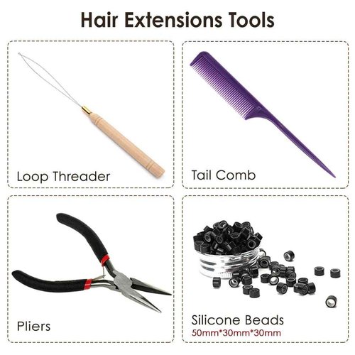 I Tip Hair Extension Human Hair 22 Inch Pre Bonded Real Hair Extensions Natural Black I Tip Cold Fusion Stick In Remy Keratin Itip Hairs Extension Invisible Microlink 50g/50 Strands for Women