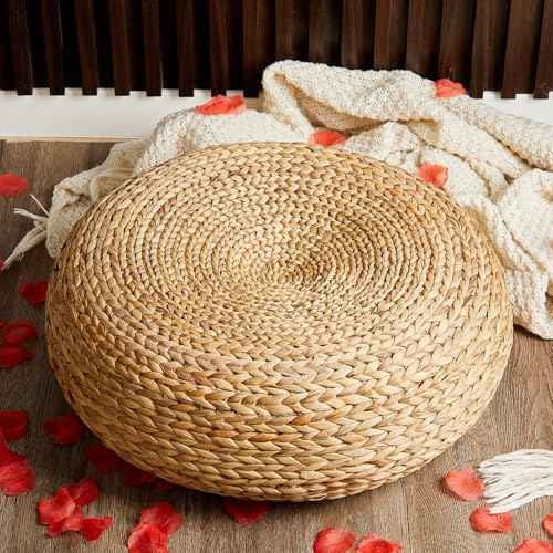 19.65 Inch Pedicure Bowl Stool Banana Leaf Pedicure Stool Fit for Most Pedi Bowls (Bowl Not Included)