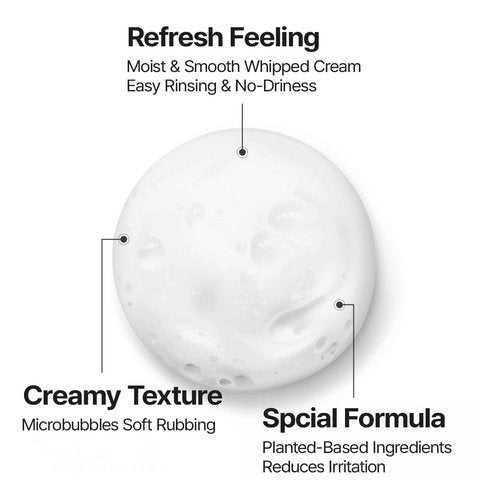 tHermoCEUTICAL Enzyme Snow Bubble Cleanser - Plant-Based Mousse Facial Wash, Papaya Enzyme, Refine Skin Texture, Micro Rich Bubbles, Gentle Cleansing, 3.38 fl.oz