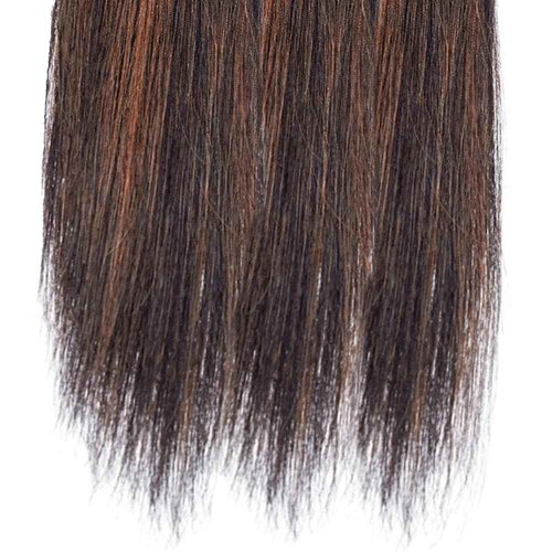 Dokksiiia Highlight Light Brown Bundles Human Hair P1B/30 1B and Light Brown Mix Straight Bundles Double Weft Brazilian Human Hair Sew-In Extensions Soft & Thick 8/10/12 Inch