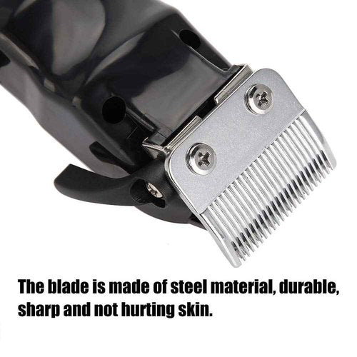 Hair Clipper, Professional USB Barbering Clipper Home Hair Cutting Kit with 4 Limit Combs for Men Women Kids Family Use