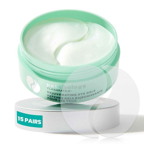 Patchology Rejuvenating Under Eye Patches for Dark Circles & Puffy Eyes - Hydrating Eye Mask with Caffeine & Collagen - Reduces Dark Circles, Puffiness, and Wrinkles - Under Eye Care (15 Pairs)