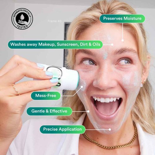 WYOS Face Cleanser & Clay Face Mask Stocking Stuffer Bundle | Travel Size, Leak Free, Vegan, Cruelty Free, Portable, Sulfate Free, Paraben Free