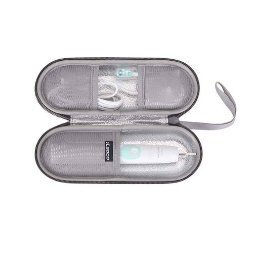 RLSOCO Hard Case for Philips Sonicare ProtectiveClean 4100/5100/6100/1100/6500/7500 Electric Toothbrush & Works With Oral-B Pro 1000 / Pro-Health/Pro 5000 / Pro 3000 / Pro 1500 Electric Toothbrush