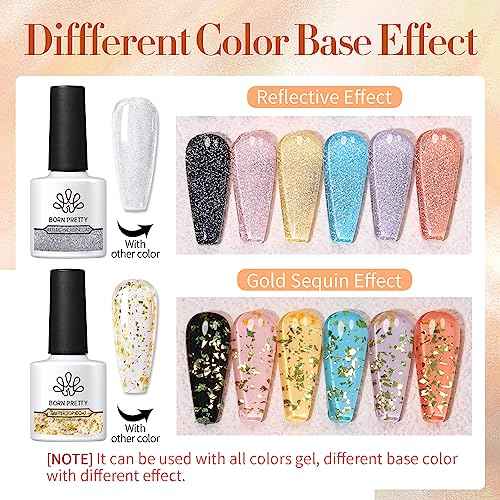 Born Pretty Fall Winter Gel Nail Polish Set Autumn Gel Polish Orange Pumpkin Cozy Campfire Brown Caramel Burgundy Wine Red Green Coffee Gel Nail Polish Fall Colors Collection 39PCS