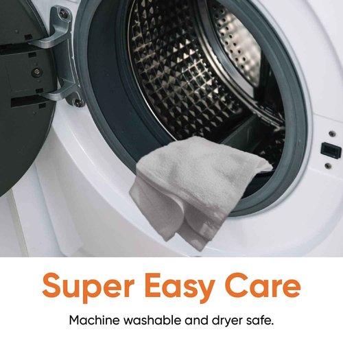 Superio Cotton Terry Washcloths Grey Towels 100% Cotton Cleaning Cloth 16" Rags Wash Clothes for Body and Face, Spa Towels, Multi Purpose (24, 16"x16")