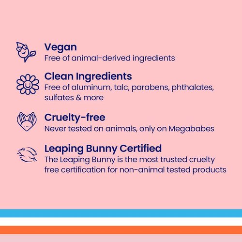 Megababe Butt & Body Acne Mask - Le Tush | Clarifying, Exfoliating & Hydrating | 6.7 fl oz