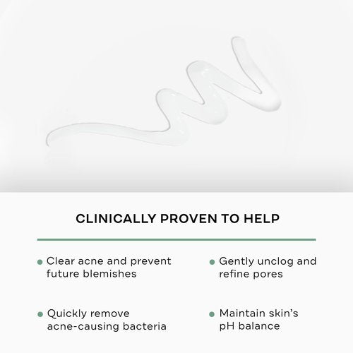 Replenix BP Acne Face Wash, 6.7 Fl Oz, Non-Oily Benzoyl Peroxide Facial Cleanser with Medical-Grade Ingredients for Acne-Prone Skin, Gently Unclogs & Refines Pores, Non-Drying & Non-Irritating