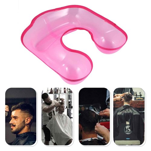 FRCOLOR Hair Styling Perm Bowl Neck Tray Plastic Hairdressing Tray Waterproof Feature