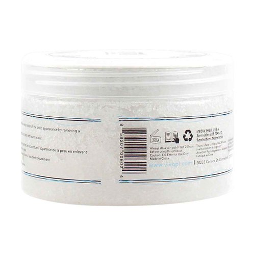 Vivo Per Lei Dead Sea Salt Scrub - Body Exfoliating Scrub with Dead Sea Minerals - Sea Salt for Hands, Feet & Body - Body Scrub to Gently Exfoliate Skin - Pack of 2