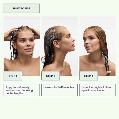 Maria Nila Pure Volume, Hair Mask 8.5 Fl Oz, Vitamin B5 Gives Volume to Thin & Fine Hair, 100% Vegan & Sulfate/Paraben free