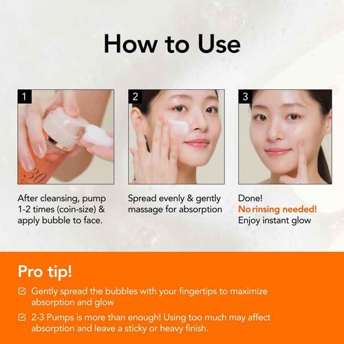 MENOKIN 30 Seconds Quick Bubble Mask [LIFT] - [Collagen] & Niacinamide in Micro-bubbles for Anti Aging, Boost Elasticity, Fine Lines, Korean Glass Skin Care Essential, 70 Uses, 3.21 fl.oz