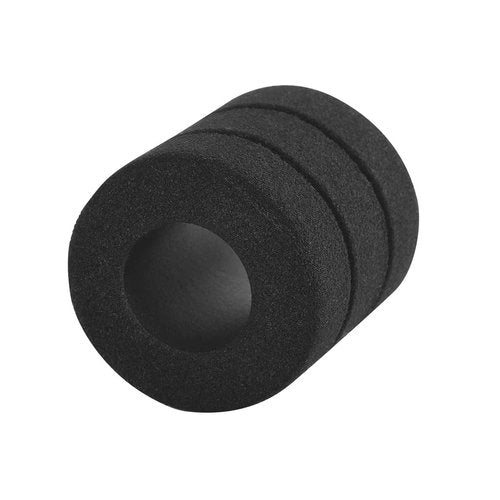 BISIBITA2 Tattoo Triple Foam Grip Cover, Compatible with Any 1-inch Tube, 1.85 Inch, 20 pcs Black