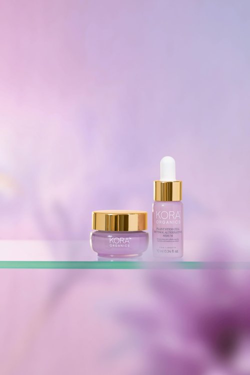 KORA Organics Plant Stem Cell Retinol Alternative Moisturizer, Active Retinol Alternative Blend Smooths Wrinkles and Helps Firm Skin, 0.5 fl oz