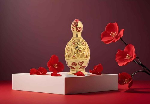 KHADLAJ PERFUMES Khadlaj Haneen Gold Concentrated Perfume Oil 0.67 Ounce (Unisex)