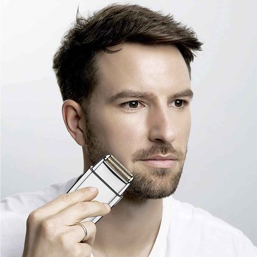 Shaver Replacement Foil and Cutters compatible with BaBylissPRO Barberology Double FXFS2 (2PC Silver)