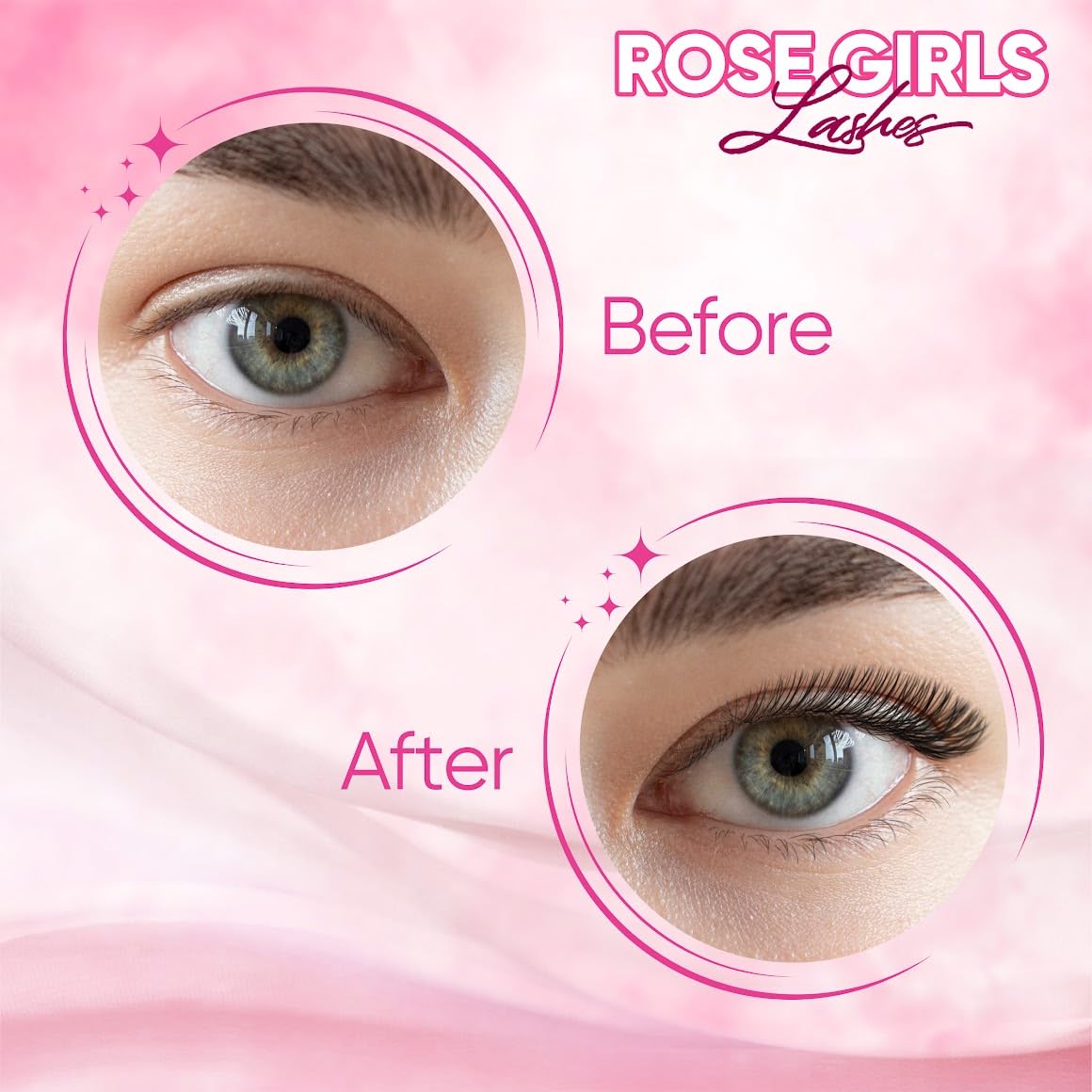 ROSE GIRL Ultra Wispy Lashes Volume Fan-Individual Lashes Fake Eyelashes Extension-Lashes Natural Look-Handmade Kit-5D/7D/9D–C CC D Curl Thickness 0.05~0.07mm-9~16mm Length(9D-0.05-C-15mm)