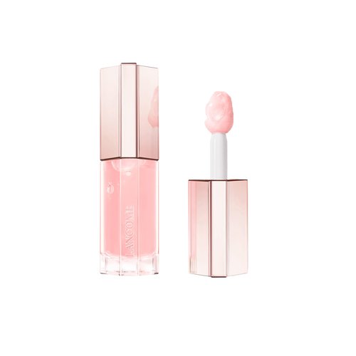 Lancôme Lip Idôle JuicyTreat Oil-in-Gloss -24HR Hydrating Gloss with Squalane for Instant Shine - 22 Rosy Plump