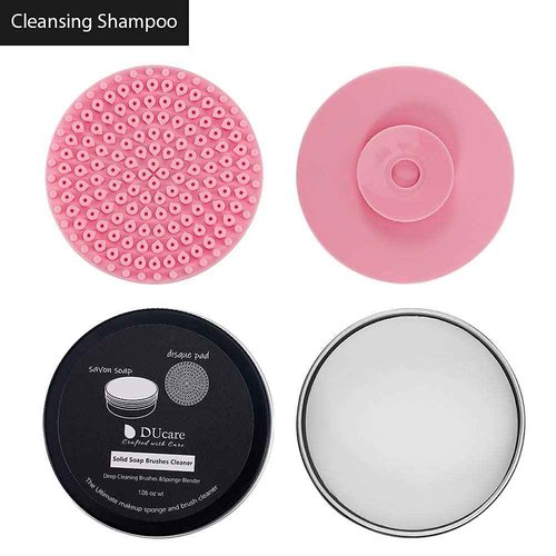 DUcare Makeup Brushes +Makeup Brush Solid Soap Cleanser