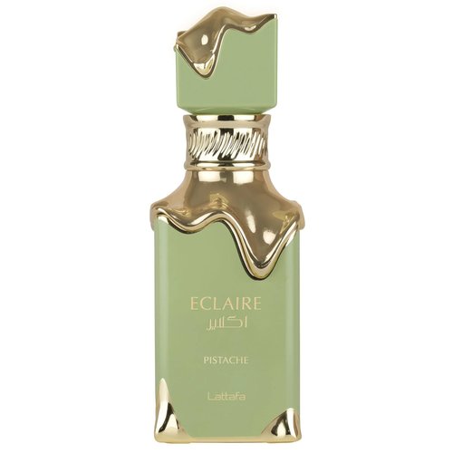 Lattafa Eclaire Pistache – Gourmand, Nutty, Creamy, Musky – Eau de Parfum Spray Long-Lasting Fragrance for Women, 3.4 Ounce / 100 ml