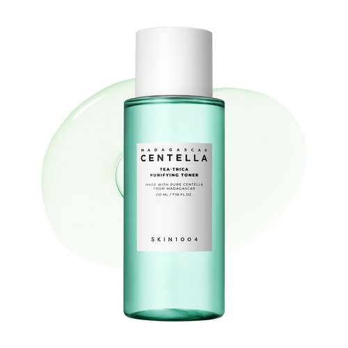 SKIN1004 Tea-Trica Purifying Toner 7.10 fl.oz, 210ml, Korean Face Toner with Tea Tree Leaf Water, Centella Asiatica & BHA, Hydrating Cica Facial Toner for Refreshing & Balancing Skin, Korean Skin Care