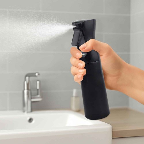 ChanceInElegance Eco-Friendly Continuous Spray Bottle for Hair, Cleaning, Plants & Pets | Fine Mist Refillable Sprayer with Ergonomic Grip, Leak-Proof Design | Durable PET Plastic,10 oz (300 ml)