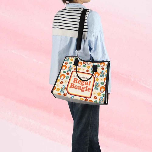 MNIGIU TV Show Inspired Gift HR Tote Bag TV Show Lover Gift T-V S-how Fans G-ift (Meet me TB)