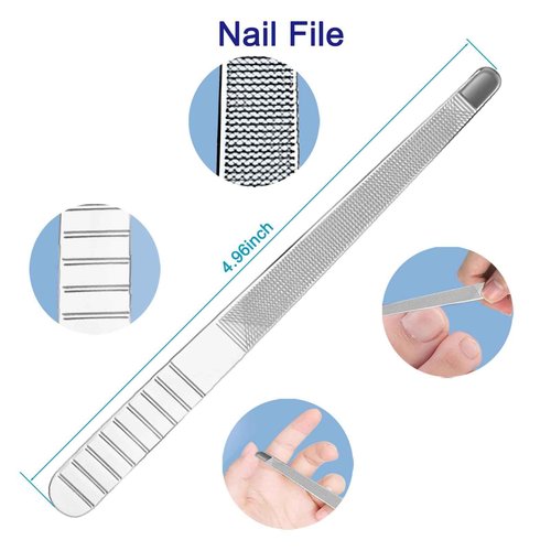 Pingispower Cuticle Trimmer with Cuticle Pusher, 7PCS Professional Cuticle Remover Cutter Nippers Clippers and Premium Stainless Steel Durable Manicure Tools Kit for Toenails and Fingernails
