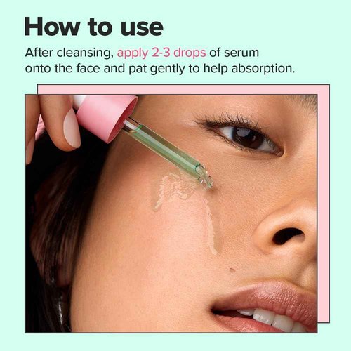 I DEW CARE Juicy Kitten | Purifying Power-Green Face Serum with Niacinamide | Korean Skin Care, Vegan, Cruelty-free, Paraben-free | Gifts For Mom and Women