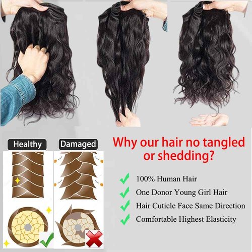 20 Inch Bundles Human Hair 12A Brazilian Body Wave Bundles Natural Black Body Wave Bundles Human Hair Extensions Full And Thick