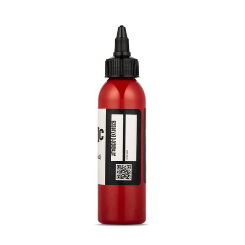 Dynamic Color Co Burgundy Red Tattoo Ink: Vibrant, Sterilized, Vegan & USA-Made Since 1990 – Trusted by Artists Worldwide (4oz Bottle)