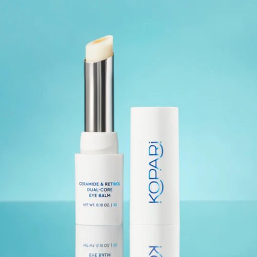 Kopari Ceramide & Retinol Dual-Core Eye Balm – Targets Fine Lines, Texture & Puffiness with Encapsulated Retinol, Ceramides & Squalane – Hydrating, Brightening, Anti-Aging Under Eye Treatment