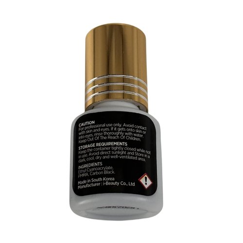 Lava Lash 1 PCS Eyelash Extensions ibeauty Super Plus Glue 5ml, 1-2 Sec Drying Time, Keep 5-6 Weeks, Low Smoke, Professional Eyelash Extension Glue