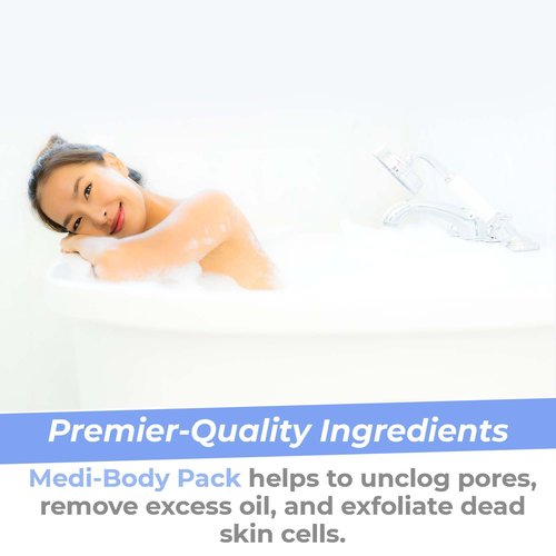 Premier Research Labs Medi-Body Bath - Bath Salts, Dead Sea Salts for Soaking, Bathing, Relaxing Bath Soak Enriched with Minerals & Botanicals to Remove Toxins - 19 oz