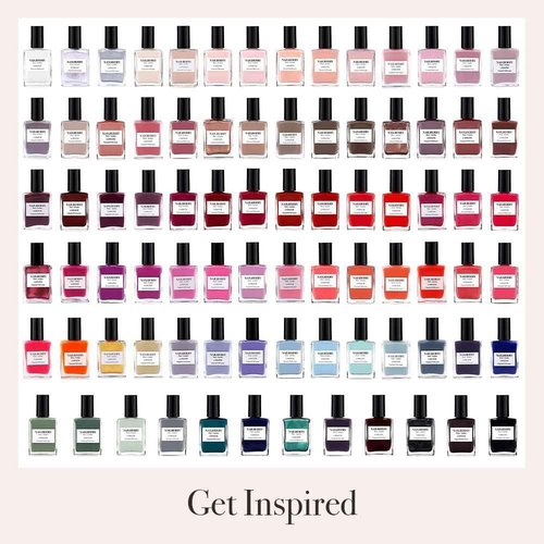 Nailberry L'Oxygéné Oxygenated Nail Lacquer | Rouge | Bright Red Opaque Nail Polish | UV Protected Long-Wear Nail Polish | 12-Free | Vegan | Certified Halal | Cruelty & Gluten Free | 15 ml