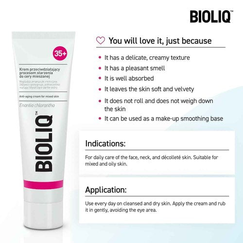Bioliq - 35+ Anti-Aging Cream for Combination Skin