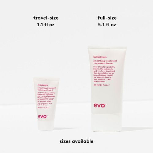 EVO Lockdown Smoothing Treatment - Leave-In Hair Treatment - Protects Color-Treated Hair and Reduces Frizz - 150ml / 5.1fl.oz