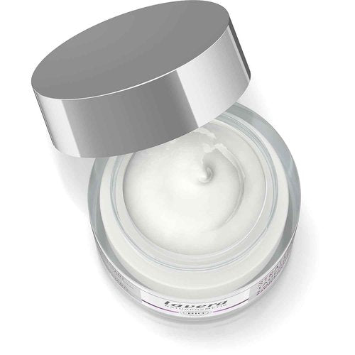 lavera Firming Day Care - Anti Aging Face Cream with Triple Hyaluron & Bakuchiol for Smooth Skin - Anti Wrinkle Face Cream - Face Moisturizer - PETA Certified - Vegan - Made in Germany - 1.7 Fl Oz