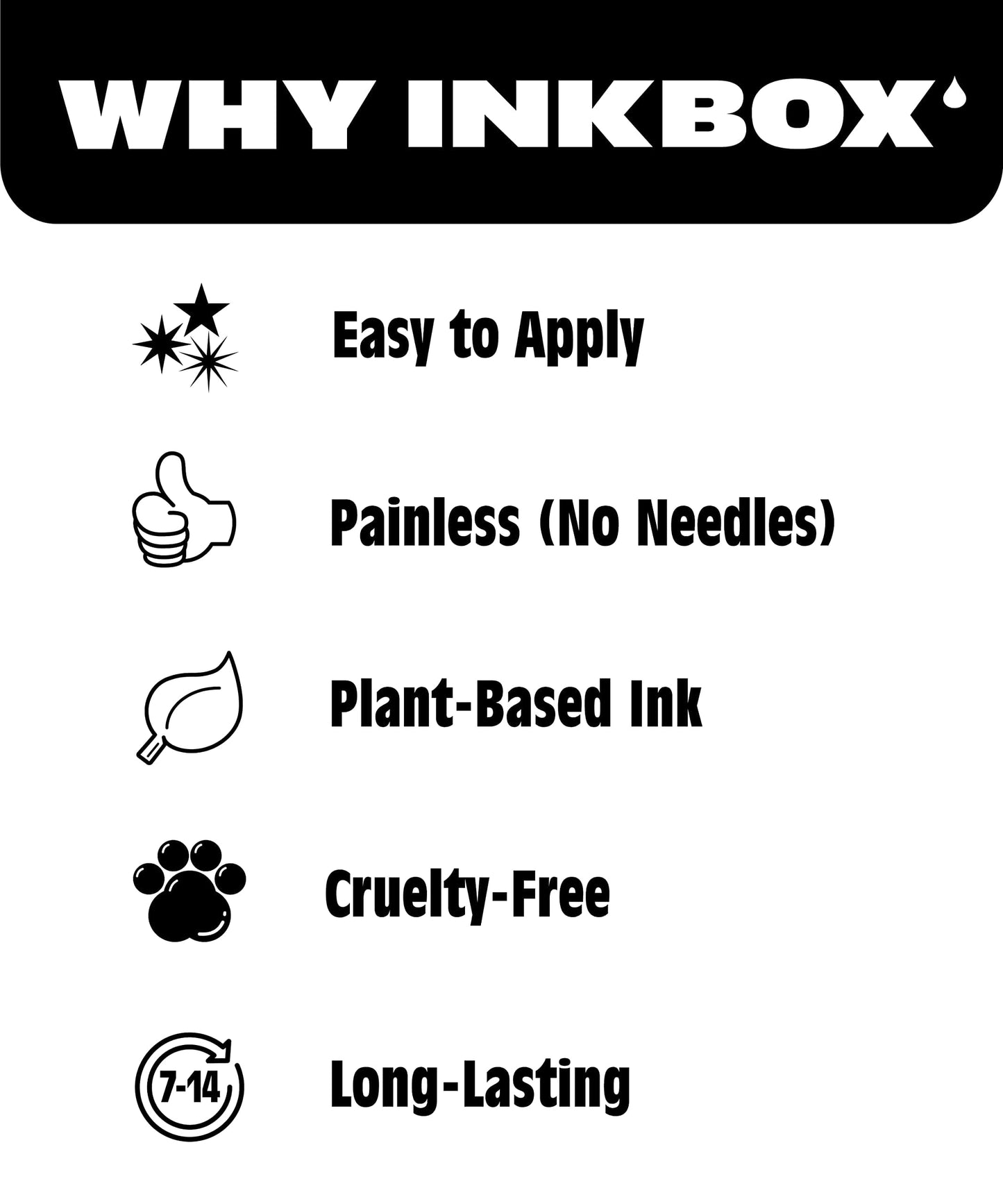 Inkbox Temporary Tattoos, Semi-Permanent Tattoo, One Premium Easy Long Lasting, Water-Resistant Temp Tattoo with For Now Ink - Lasts 1-2 Weeks, Amore Tattoo, Heartthrob, 3 x 3 in