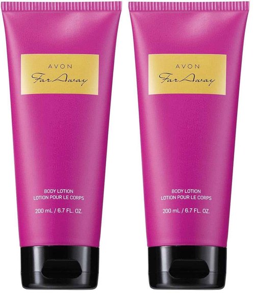 AVON Far Away Liberating Perfumed Body Lotion (Pack of 2)