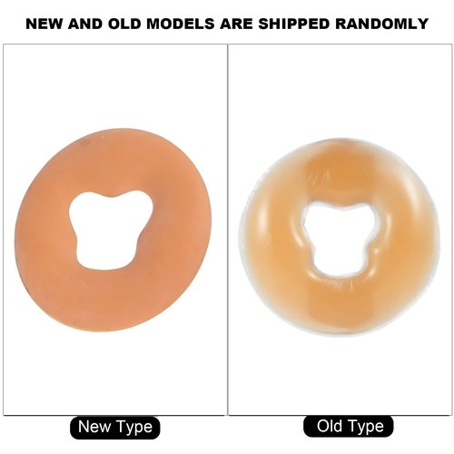 Ejoyous Silicone Face Pillow, Spa Reusable Face Rest Massage Overlay Relax Cushion Skin Care for SPA Beauty Salon Head Support(Skin Color)