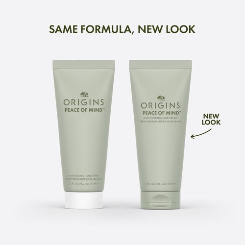 Origins Peace of Mind Moisturizing Hand Cream | Hydrates & Softens Dry Skin | Hand Lotion With Peppermint, Basil, & Eucalyptus Essential Oils, Travel Size, 2.5 Fl Oz