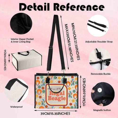 MNIGIU TV Show Inspired Gift HR Tote Bag TV Show Lover Gift T-V S-how Fans G-ift (Meet me TB)