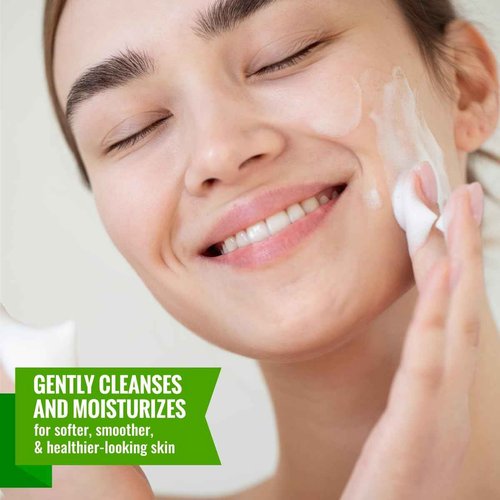 Wild Naturals Gentle Manuka Honey Face Wash - Eczema Facial Cleanser with Aloe Vera Extract, Hydrating & Soothing for Dry, Sensitive Skin - Repairs & Nourishes Irritated & Damaged Skin