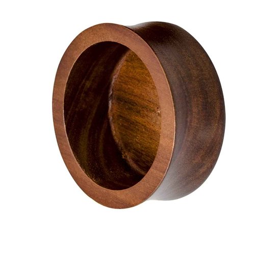 Danweix Wooden Shaving Bowl with Lid, Shaving Soap & Cream Bowl for Men Classic Style Easy to Lather Fits Wet Shaving (1#)