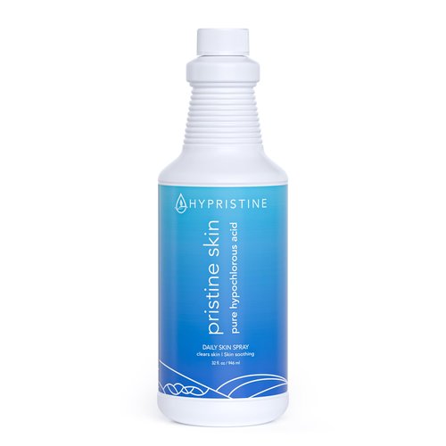 Advanced Face & Body Spray and Cleanser for PristineSkin Hypochlorous Acid Skin Spray All-Natural, Soothing Redness & Irritation Relief