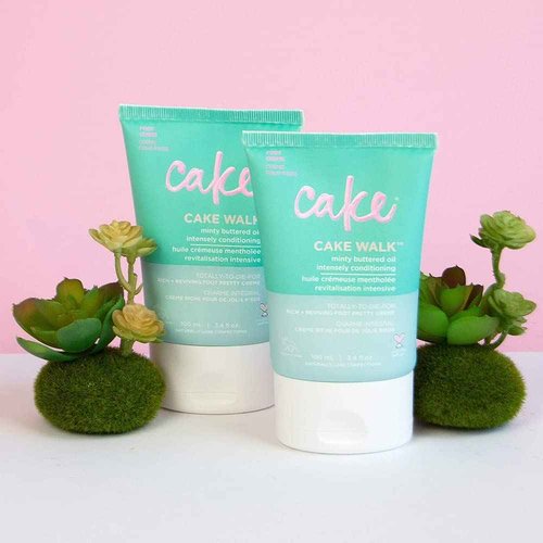 Cake Beauty Walk Triplemint Foot Crème, 3.4 Fluid Ounce (Pack of 3)