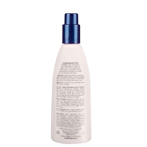 Noodle & Boo Extra Gentle Shampoo, 8 Fl Oz (Pack of 1) + Noodle & Boo Conditioning Hair Polish, (8 Fl Oz)