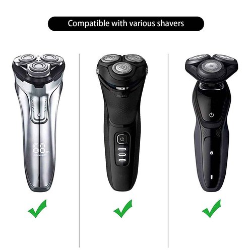 LinMei Hard Case Compatible with Philips Norelco Electric Shaver 3100 3800 3500 2300 2100 6400 Universal Travel Carry Protective Bag for Men's Rotary Shavers Electric Trimmer